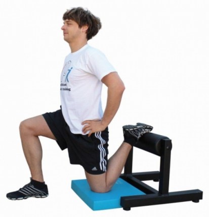 single leg rear elevatet food squat einbeinig kniebeuge pullsh